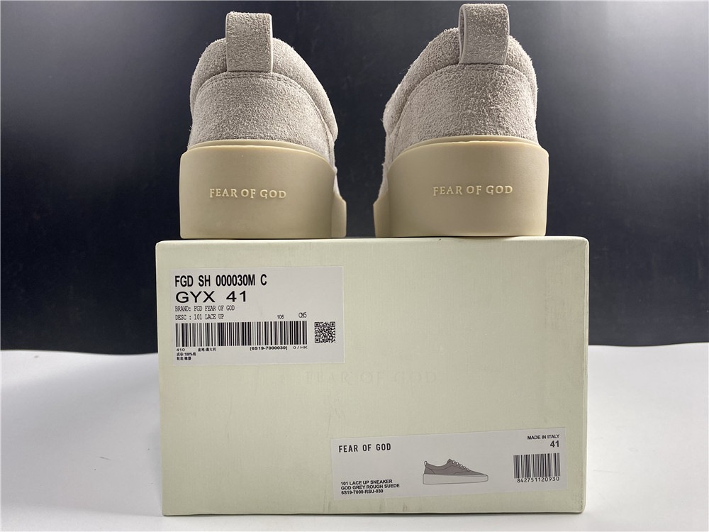 FEAR OF GOD 101 LOW TOP BONE